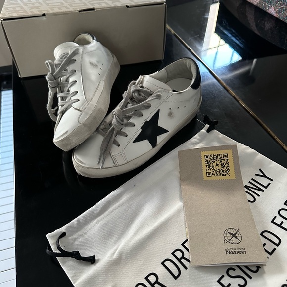 Exclusive White Super-Star Sneakers main image 4